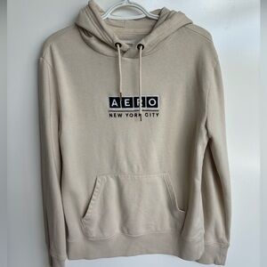 Aeropostale Cream Hoodie